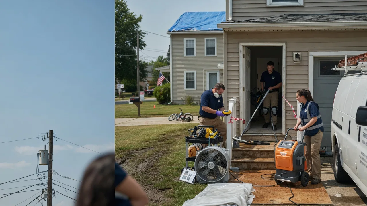Water Damage Repair in Ashley, IN near me